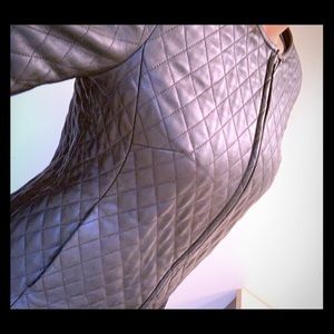 Quilted and lined Leather jacket